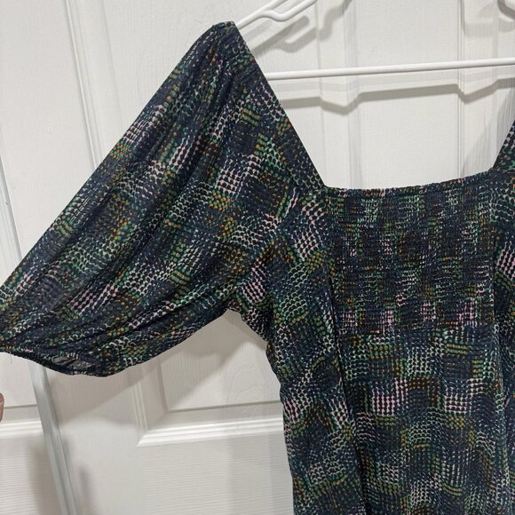 Womens Cabi Elaine Dress‎ #4214 Black Pattern Medium M MSRP $130 Spring Summer - Picture 9 of 13